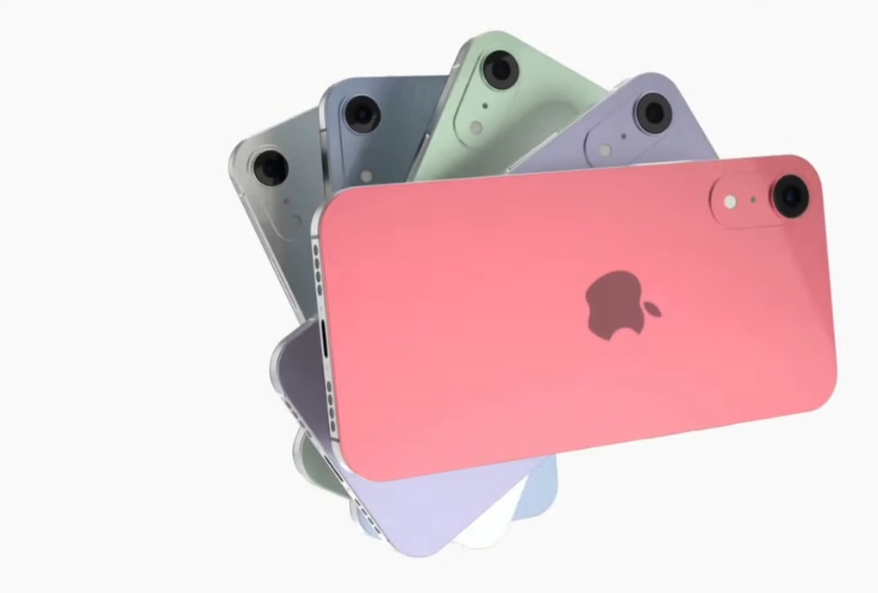 iPhone SE với sắc hồng đậm